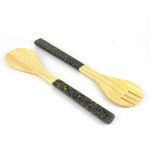 Organic Bamboo Salad Server Set *PRE-ORDER*